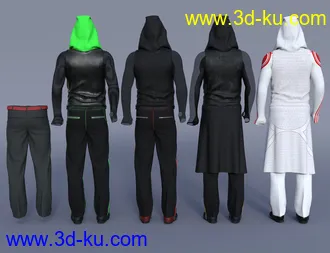 3D打印模型dForce Newrava Outfit Textures的图片