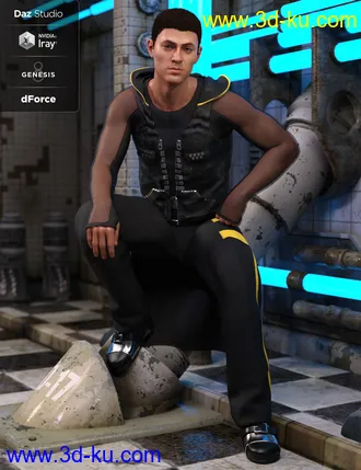 3D打印模型dForce Newrava Outfit Textures的图片