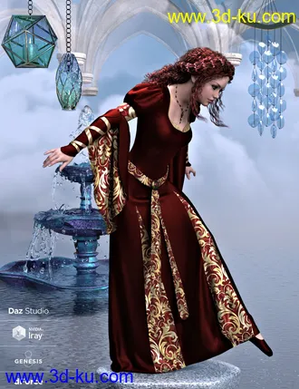 3D打印模型dForce Roanmara II for Genesis 8 Female(s)的图片