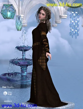 3D打印模型dForce Roanmara II for Genesis 8 Female(s)的图片