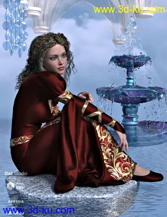 3D打印模型dForce Roanmara II for Genesis 8 Female(s)的图片