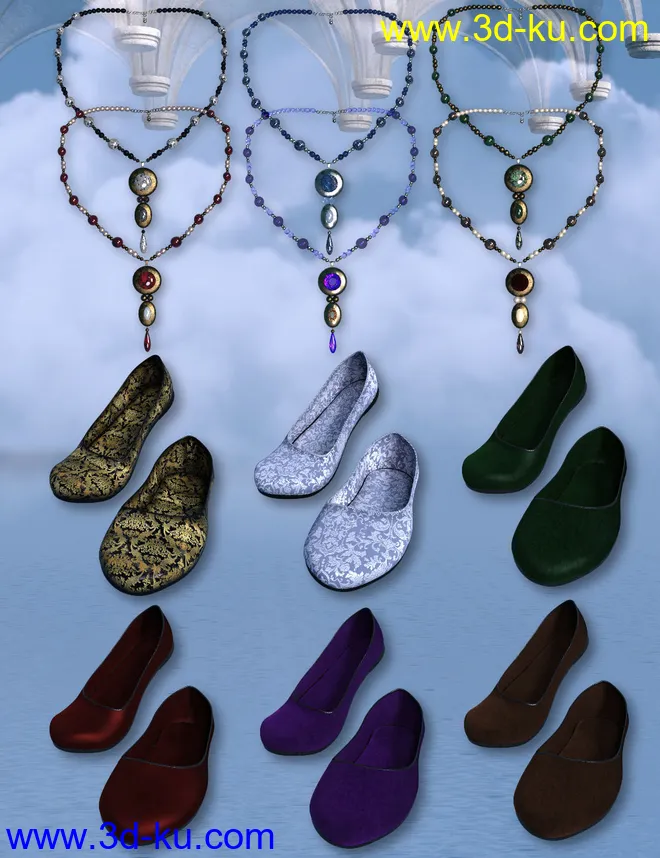 dForce Roanmara II for Genesis 8 Female(s)模型的图片10