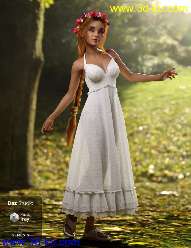 dForce Sunny Days 2 for Genesis 8 Female(s)模型的图片4