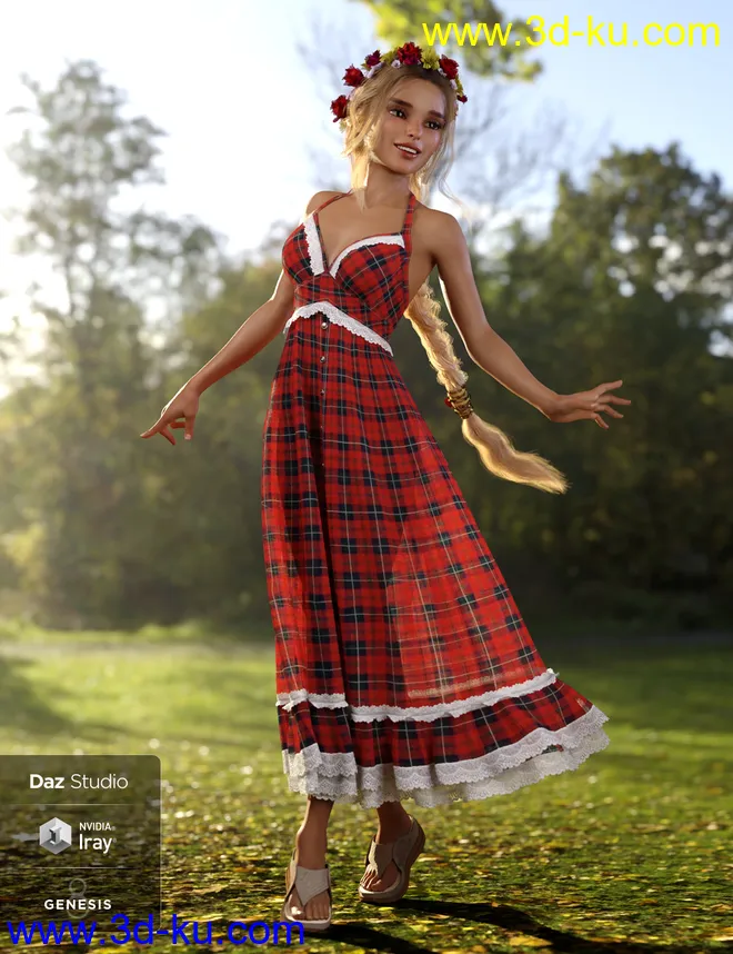 dForce Sunny Days 2 for Genesis 8 Female(s)模型的图片5