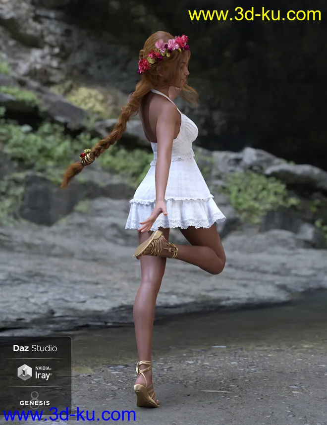 dForce Sunny Days 2 for Genesis 8 Female(s)模型的图片7