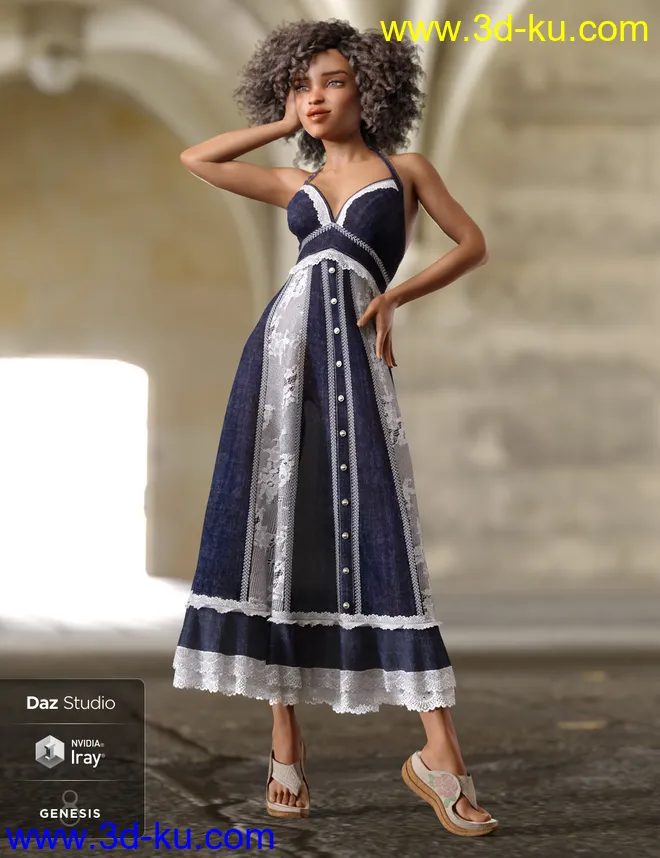 dForce Sunny Days 2 for Genesis 8 Female(s)模型的图片11