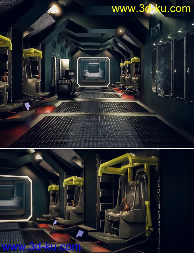 Discharge Sci-Fi Room模型的图片1