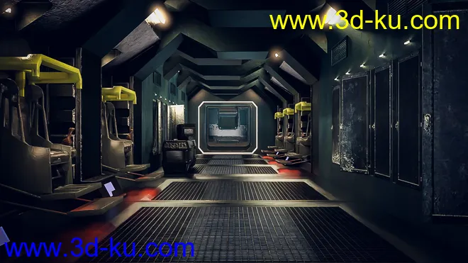 Discharge Sci-Fi Room模型的图片2