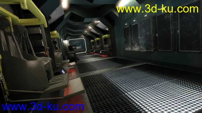 Discharge Sci-Fi Room模型的图片3