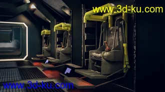 3D打印模型Discharge Sci-Fi Room的图片