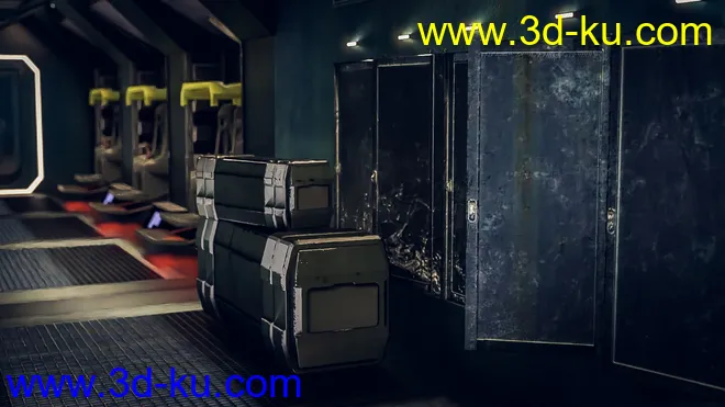 Discharge Sci-Fi Room模型的图片7