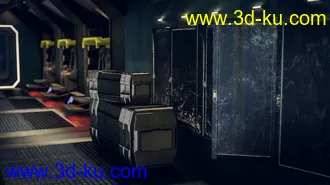3D打印模型Discharge Sci-Fi Room的图片