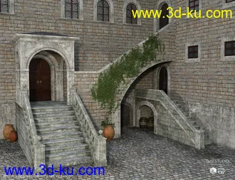 3D打印模型DM's Courtyard的图片