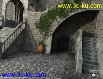3D打印模型DM's Courtyard的图片
