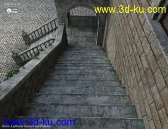 3D打印模型DM's Courtyard的图片