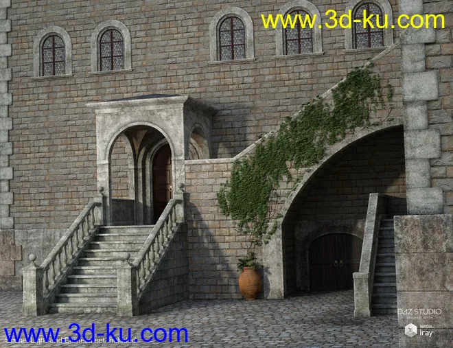 DM's Courtyard模型的图片9
