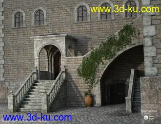 3D打印模型DM's Courtyard的图片