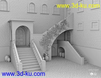 3D打印模型DM's Courtyard的图片