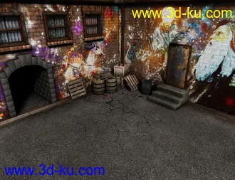 3D打印模型Down on the Corner的图片