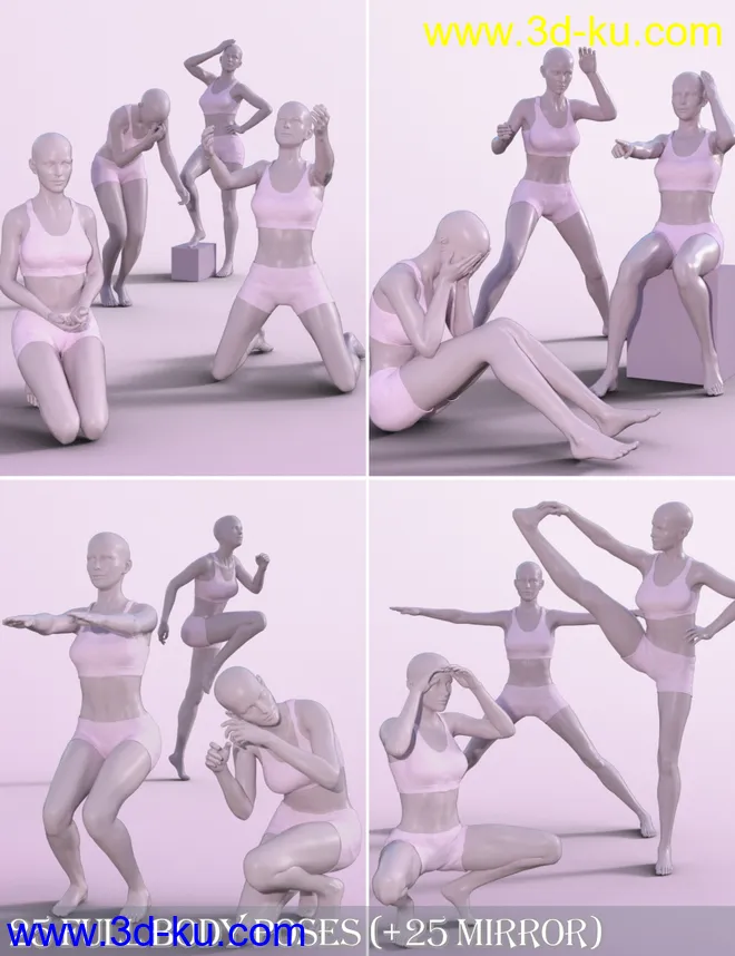 Easier Pose Creation for Genesis 8 Female and Victoria 8模型的图片7