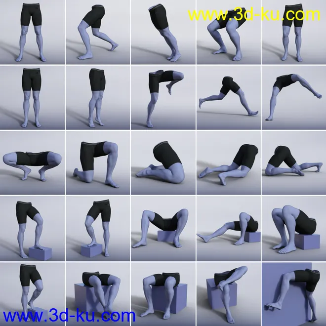 Easier Pose Creation for Genesis 8 Male and Michael 8模型的图片5