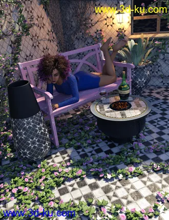 3D打印模型Edwardian Inspired Floor Tile Shaders的图片