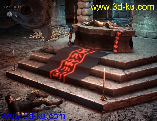 Eldritch Abomination and Altar模型的图片5