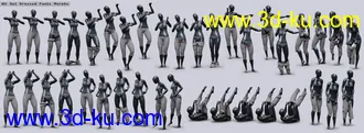 3D打印模型Everyday 2 Get Dressed Poses and Clothes for Genesis 8 Female(s)的图片