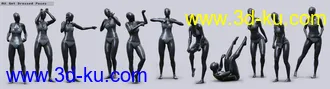 3D打印模型Everyday 2 Get Dressed Poses and Clothes for Genesis 8 Female(s)的图片