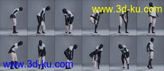 3D打印模型Everyday 2 Undress Poses and Clothes for Genesis 8 Female(s)的图片