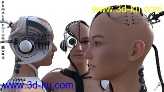3D打印模型Female Future Borg for Genesis 8 Female(s)的图片
