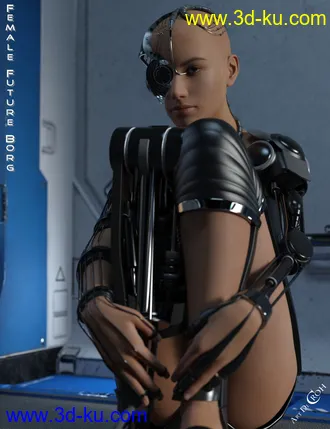 Female Future Borg for Genesis 8 Female(s)模型的图片11