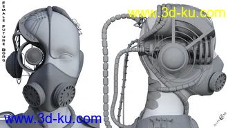 3D打印模型Female Future Borg for Genesis 8 Female(s)的图片