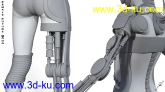 Female Future Borg for Genesis 8 Female(s)模型的图片25