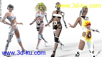 Female Future Borg for Genesis 8 Female(s)模型的图片27