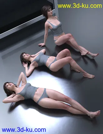 3D打印模型FG Alluring Poses for Genesis 8 Female的图片