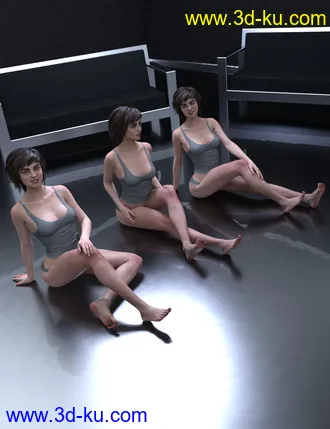 3D打印模型FG Alluring Poses for Genesis 8 Female的图片