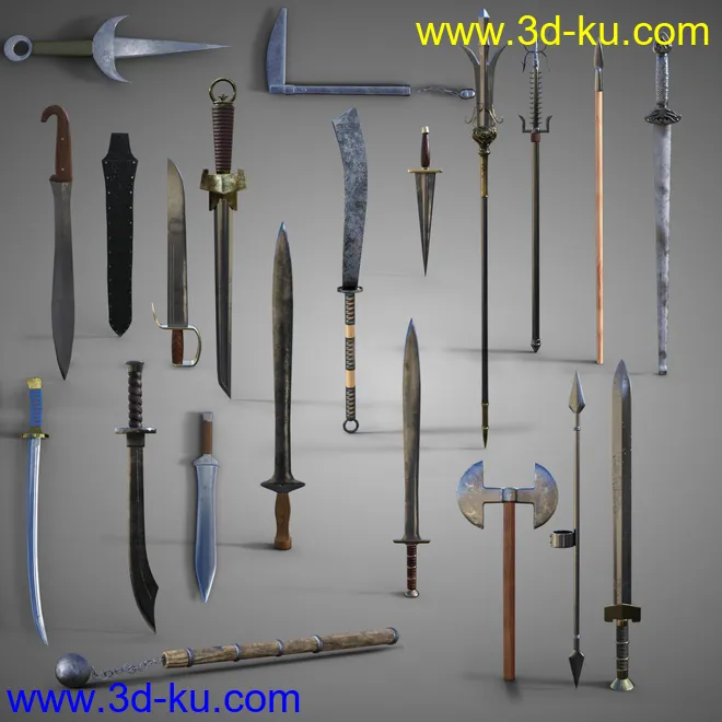 FG Ancient Weapons模型的图片2