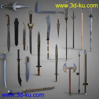 3D打印模型FG Ancient Weapons的图片