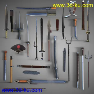 3D打印模型FG Ancient Weapons的图片