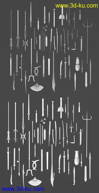 3D打印模型FG Ancient Weapons的图片