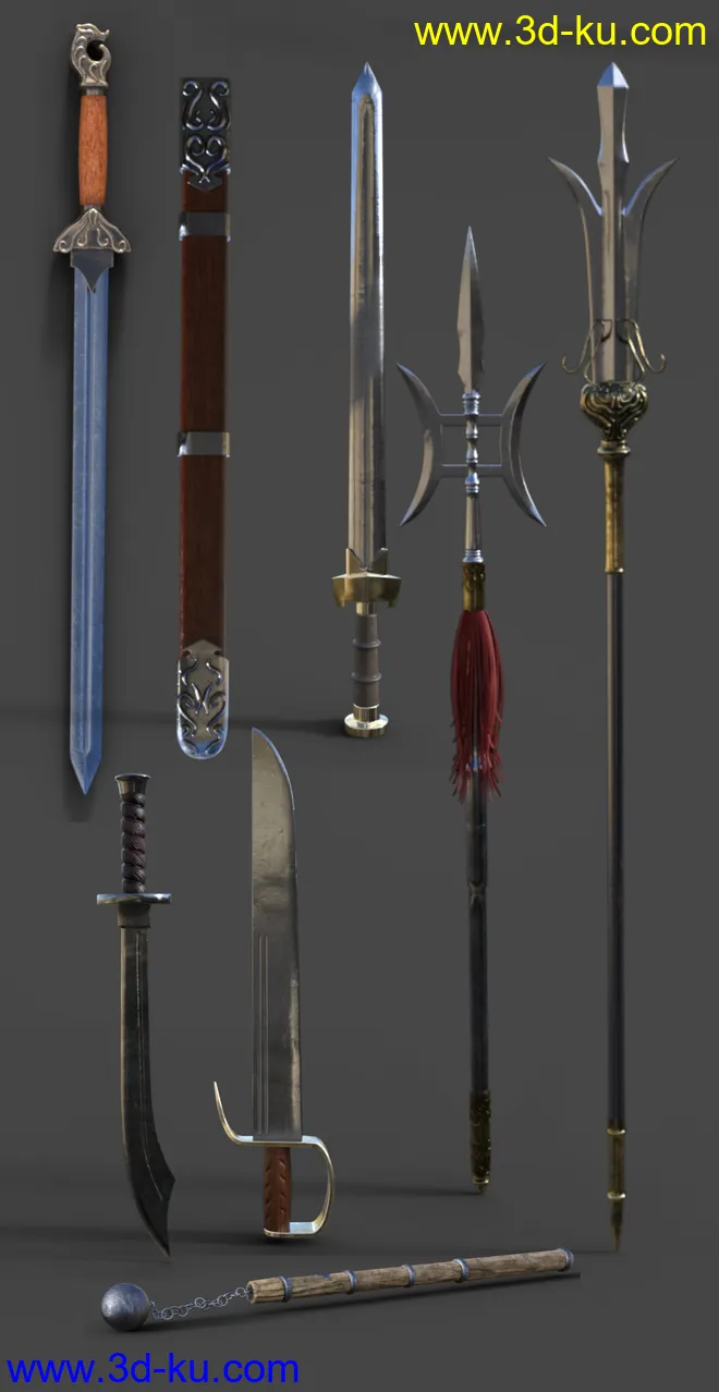 FG Ancient Weapons模型的图片6