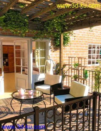 3D打印模型FG Resort Room的图片