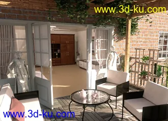 3D打印模型FG Resort Room的图片