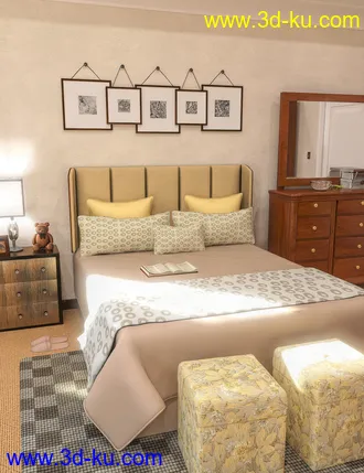 3D打印模型FG Resort Room的图片