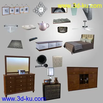 3D打印模型FG Resort Room的图片