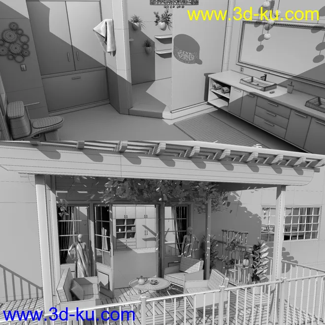 FG Resort Room模型的图片6