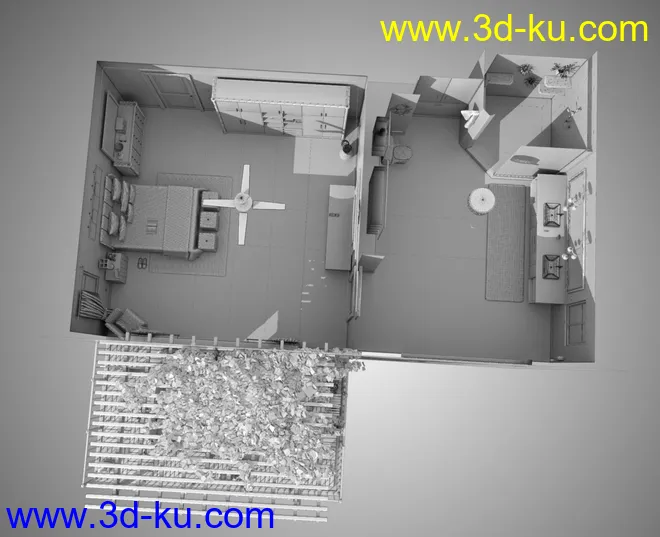 FG Resort Room模型的图片8