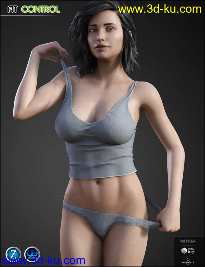 Fit Control for Genesis 8 Female(s) (v1.2)模型的图片3