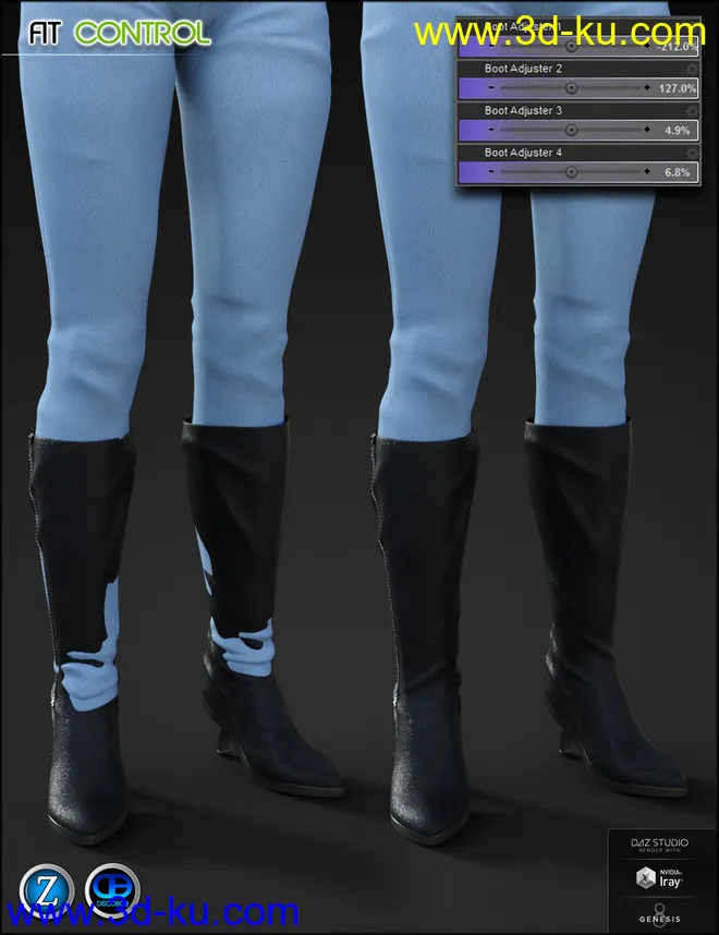 Fit Control for Genesis 8 Female(s) (v1.2)模型的图片10